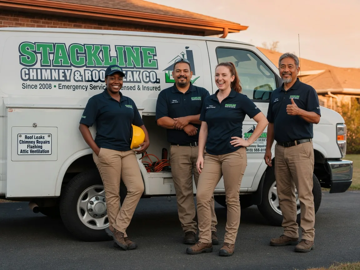 Chimney flashing repair company in Hustontown, PA